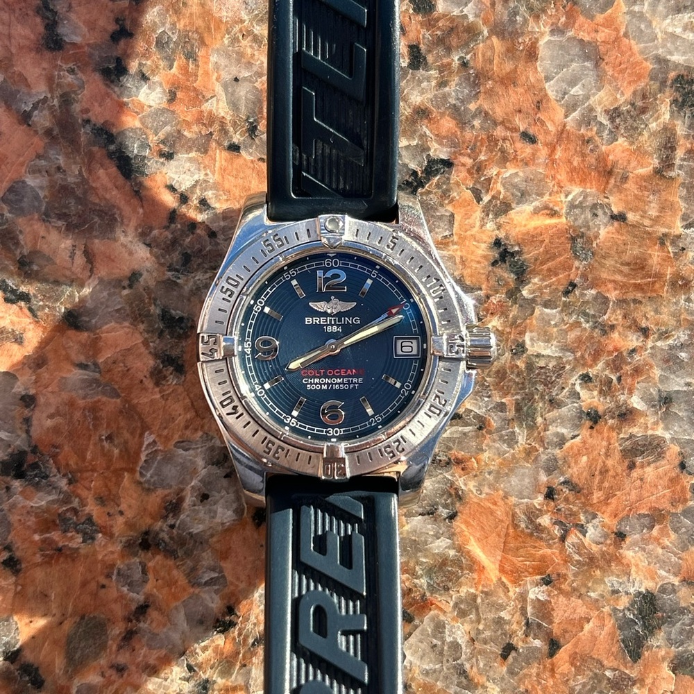 Breitling colt ocean A77330 ladies steel 33MM watch